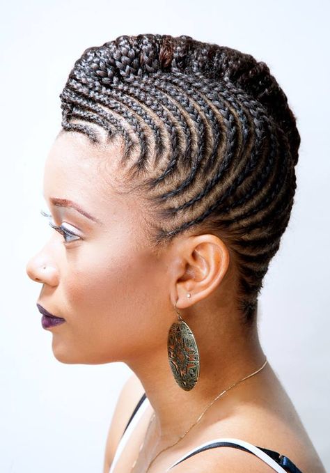 Lovely Corn Row Style Nigerian Braids Hairstyles, Dybala Hair, Cornrows Updo, Cornrows Natural Hair, New Natural Hairstyles, Cornrows Styles, Twisted Hair, American Hairstyles, Braids Hairstyles Pictures