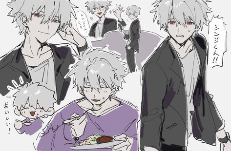 Drawing Traditional, Evangelion Kaworu, Evangelion Art, Neon Evangelion, Genesis Evangelion, Neon Genesis, Neon Genesis Evangelion, Art Studies, Drawing Reference Poses