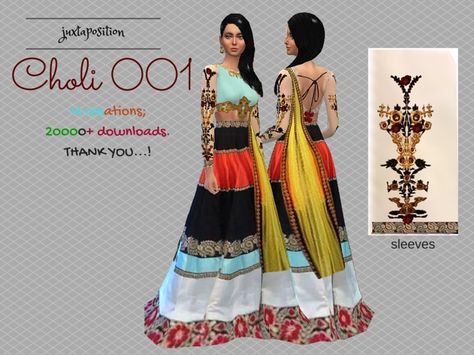 Red Lengha, Sims4 Clothing, Sims 4 Controls, Middle Eastern Clothing, Cc Clothing, Ts4 Mods, Sims 4 Game Mods, Eid Outfit, 4 Baby