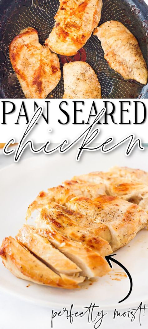 BEST STOVETOP CHICKEN BREAST Sautéed Chicken Breast, Stovetop Chicken Breast, Stove Top Chicken Breast Recipes, Stove Top Chicken Breast, Stove Top Chicken, Chicken Oven, Stovetop Chicken, Pan Seared Chicken Breast, Crunchy Chicken