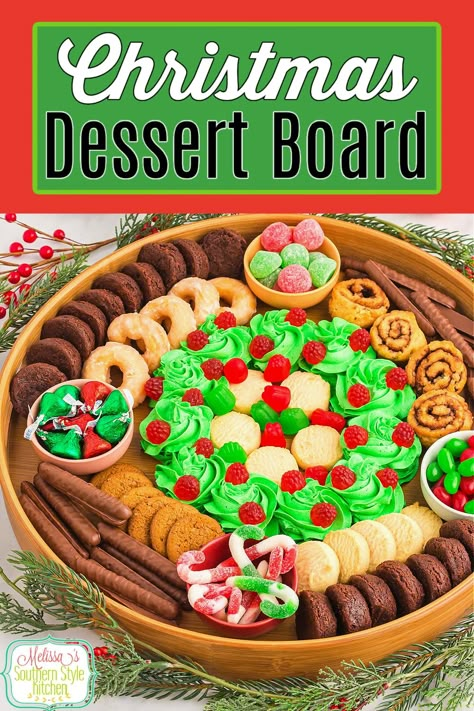 Christmas Dessert Board Buttercream Cookie Board, Christmas Frosting Board, Christmas Buttercream Board, Buttercream Boards, Buttercream Board, Christmas Dessert Board, Frosting Board, Appetizer Desserts, Alaskan Recipes