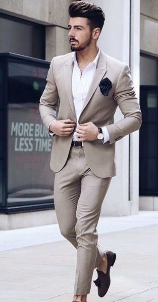 #menfashion #style #trending Groomsmen Wedding Suits, Baju Kahwin, Suits Outfits, Mens Fashion Suits Casual, Suit Groom, Stylish Mens Suits, Blazer Outfits Men, Chique Outfit, Suits Men Business