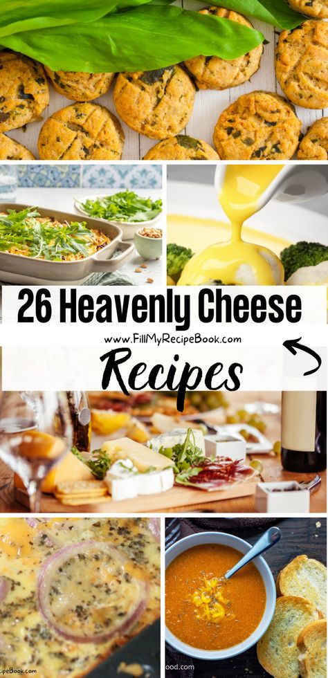 Sharing a few exciting and tasty cheese incorporated dishes, that are casseroles with vegetables or pasta, including an appetizer board with cheese, hollandaise sauce, scones and more to choose from. Squeeze Cheese Recipes, Breakfast Omelets, Cheese Appetizer Recipes, Cheesey Recipes, Recipes With Cheese, Cheese Recipes Dinner, Lunch Recipe Ideas, Easy Oven Recipes, Grilled Chicken Parmesan