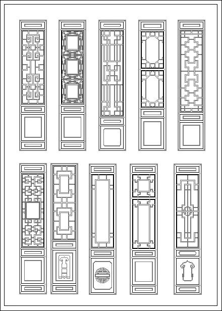 Landscaping Drawing, Window Lattice, Urban Drawing, Chinese Window, Chinese Style Interior, Chinese Door, Chinese Style Design, Chinese House, Ancient Chinese Architecture