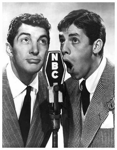 Dean Martin & Jerry Lewis - NBC Radio Dean Martin And Jerry Lewis, The Rat Pack, Comedy Duos, Janet Leigh, American Comedy, Jane Russell, Old Radio, Old Time Radio, Free Audio