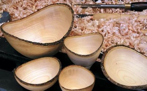 Wood Turned Bowls, Bowl Turning, Woodworking Lathe, Wood Turning Lathe, Turning Projects, Lathe Projects, Wood Turner, Learn Woodworking, Wood Turning Projects