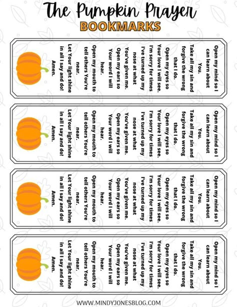 Halloween Prayer For Kids, Pumpkin Prayer Printable Free, Religious Halloween Crafts For Kids, Pumpkin Parable Printable, Pumpkin Prayer Craft, Pumpkin Gospel Printable, Pumpkin Sunday School Lesson, Pumpkin Bible Lessons For Kids, Pumpkin Prayer Printable