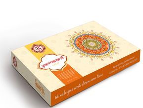 Mithai box packaging design | chikki| lohri | gachak | on Behance Packing Box Design, Mithai Boxes, Wall Stencil Designs, Sweet Box Design, Cheese Packaging, Luxury Packaging Design, Snack Gift, Visiting Card Design, Graphic Design Ads