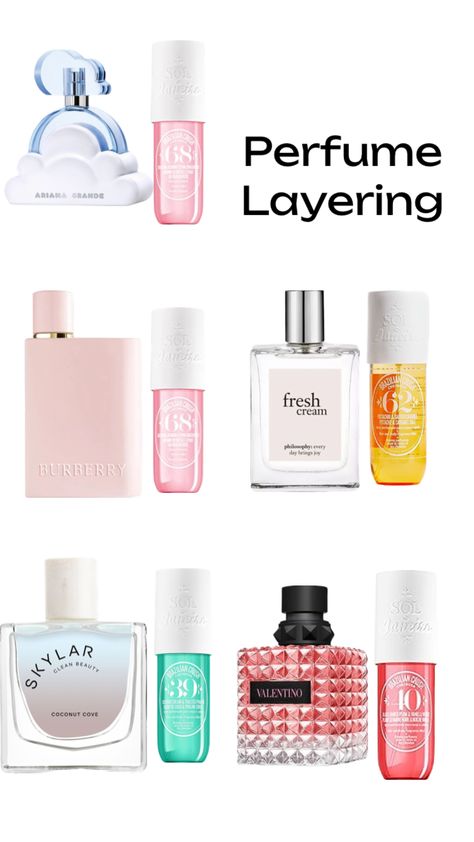 #perfume #layering #perfumelayering #scent #aesthetic #fyp #fypshuffle #home #pages Scent Aesthetic, Aesthetic Perfumes, Perfume Ariana Grande, Perfume Layering, Perfume Hacks, Victoria's Secret Perfume, Womens Body, Fragrance Lab, Fragrances Perfume Woman