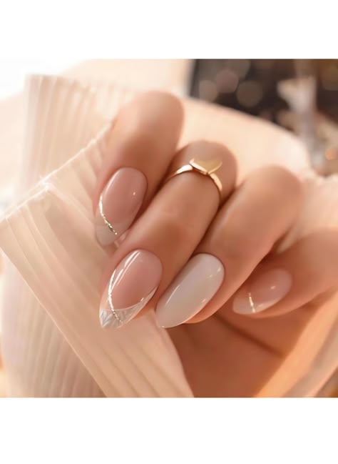 Nail Extensions Acrylic, Elegant Touch Nails, Bright Nail Art, Engagement Nails, Romantic Nails, Subtle Nails, Nude Nail Designs, Fancy Nails Designs, Blush Nails