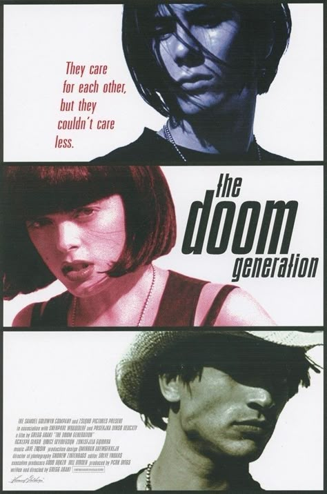 The Doom Generation, Gregg Araki, Doom Generation, The Doom, Film Poster Design, I Love Cinema, Cinematic Photography, Grunge Goth, Film Posters