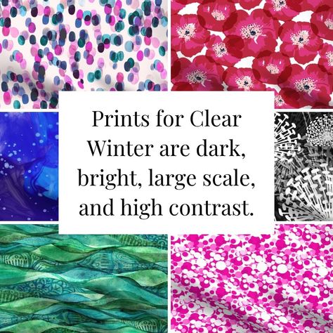 CLEAR WINTER ❄️🌷 Fun facts: ❄️ Clear winter is a neutral season leaning cool ❄️ Clear winter is one of the rarest seasons at 5% in North America ❄️ Often confused with Deep Winter ❄️ Looks sickly in pastels and most gray Want to learn more about Clear Winter (or any season)? Comment “EXPLORE” to get the link! #clearwinter #brightwinter #brightwintercolors #brightwintermakeup #clearwinterpalette #clearwintercolors #clearwintermakeup #colouranalysisworks #coloranalysis #coloranalyst #seaso... Clear Winter Outfits, Clear Winter Color Palette, Clear Winter Palette, Jewel Winter, Color Theories, True Winter Palette, Bright Winter Outfits, Cool Winter Color Palette, Deep Winter Palette