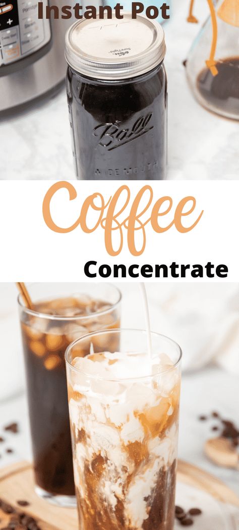 Instant Pot Coffee, Cold Brew Ratio, Instant Pot Breakfast Recipes, Iced Coffee Concentrate, Instant Pot Breakfast, Coldbrew Coffee, Make Cold Brew, Instapot Meals, Cold Brew Coffee Recipe