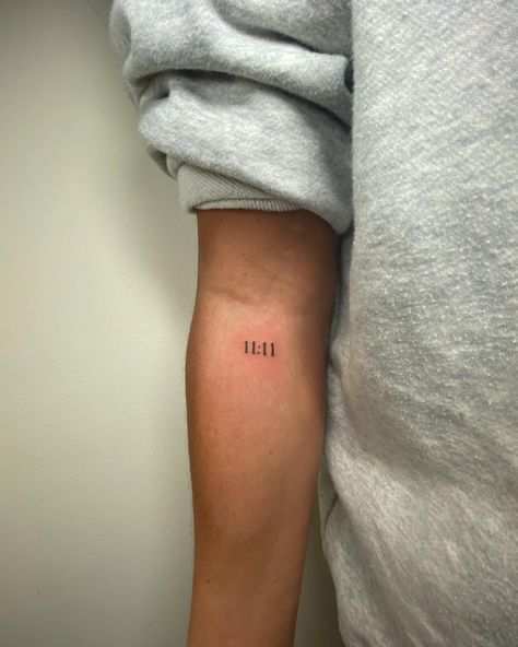 Fine line tattoo, tiny tattoo, small tattoo, number tattoo, 11:11 11 11 Tattoo Placement, Fine Line Number Tattoo, 11 11 Tattoo Ideas Design, 11 11 Tattoo Ideas Fonts, 11:11 Tattoo, 11 11 Tattoo Ideas, 11:11 Tattoo Ideas, 11 11 Tattoo, 11 Tattoo