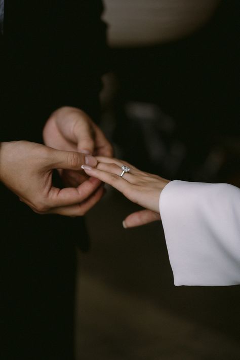 Wedding Moments Photography, Nyc Elopement, Bridal Photographs, Wedding Rings Photos, Wedding Details Photography, Wedding Hands, Rings Ceremony, Engagement Ring Inspiration, Documentary Wedding Photography