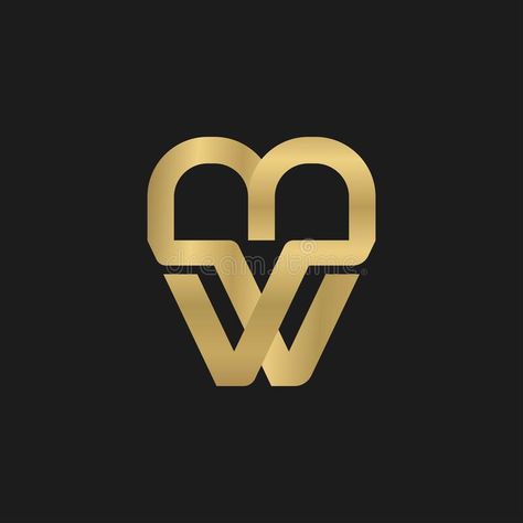 Wb Logo Design Ideas, Bw Logo Design, Wb Logo, Letter Illustration, Textures Painting, Texture Paint, Initials Logo, Logo Ideas, 로고 디자인