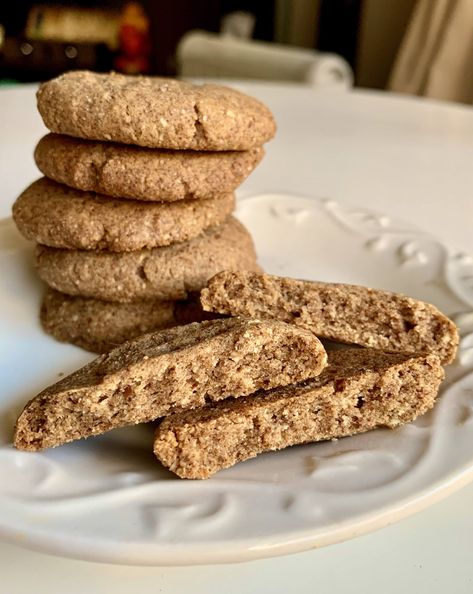 Millet Almond Biscuits Millet Cookies, Healthy Bakes, Ragi Flour, Almond Biscuits, No Flour Cookies, Eggless Baking, Almond Meal, No Bake Brownies, Easy Peanut Butter