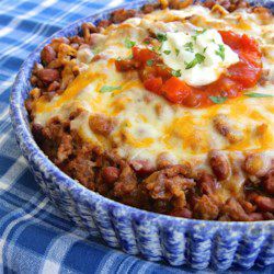 Nacho Pie II Nacho Pie, One Skillet, Ground Sausage, Broccoli Casserole, Homemade Tacos, Homemade Taco Seasoning, Paula Deen, Canned Tomato Sauce, Basic Recipes