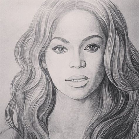 Beyonce Drawing, Drawing Faces, Celebrity Drawings, November 3, Drawing Tips, Portrait Drawing, Drawing Reference, Beyonce, Female Sketch