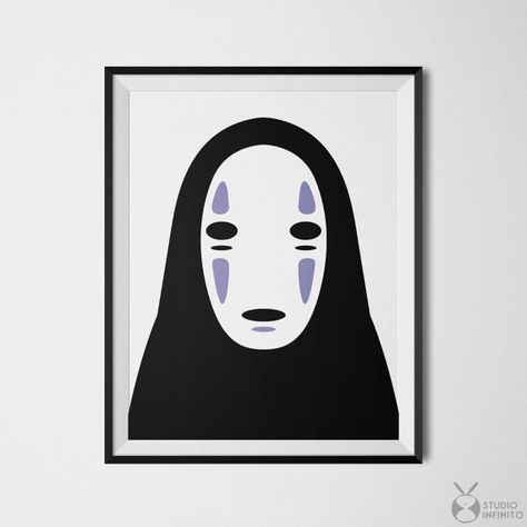 Mask Printable, Chibi Manga, Descendants Party, Art Journal Therapy, Small Canvas Art, Masks Art, No Face, Hayao Miyazaki, Cowboy Bebop