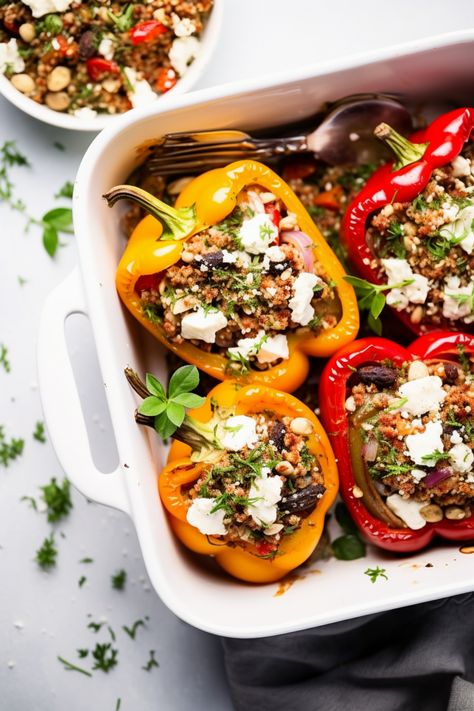 You searched for Albanian - Cooking Mediterranean Stuffed Peppers With Quinoa, Quinoa And Vegetables, Albanian Recipes, Squash Vegetable, Lentil Stew, Hearty Dinner, Sauteed Vegetables, Dairy Free Options, Lou Lou