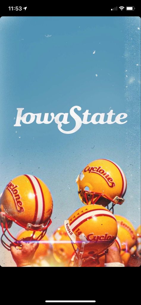 Iowa Aesthetic Wallpaper, University Of Iowa Aesthetic, Iowa State University Aesthetic, Iowa Womens Basketball Wallpaper, Iowa State Football, Iowa State Cyclones, Iowa State, Iowa