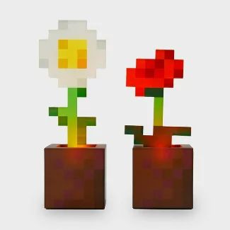 Animal Crossing Lamp : Target Planter Lights, Lamp Target, Minecraft Bedding, Flower In Pot, Plushies Diy, Pot Craft, Orange Tulips, Mood Lights, Potion Bottle