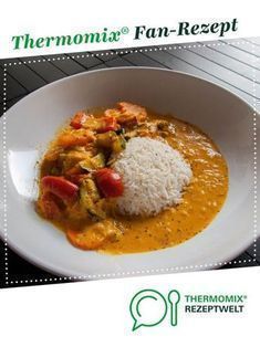 Thai-Curry mit Reis und Gemüse von mllefux. Ein Thermomix ®️️ Rezept aus der Kategorie Hauptgerichte mit Gemüse auf www.rezeptwelt.de, der Thermomix ®️️ Community. 100 Calorie, Elegant Food, Thai Curry, Idee Pasto Sano, Cooking Prep, Thermomix Recipes, Wallpaper Vintage, Healthy Eating Tips, Whole 30 Recipes