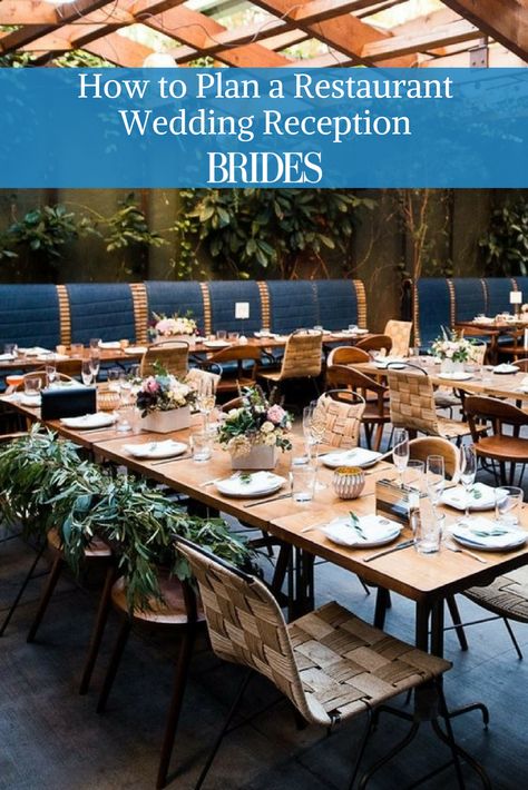 40 Person Wedding Receptions, Restaurant Wedding Reception Decorations, Wedding Restaurant Reception, Wedding In Restaurant Ideas, Restaurant Reception Wedding, Steakhouse Wedding Reception, Wedding Reception At Restaurant, Small Wedding Dinner Restaurant, Restaurant Wedding Decor Ideas