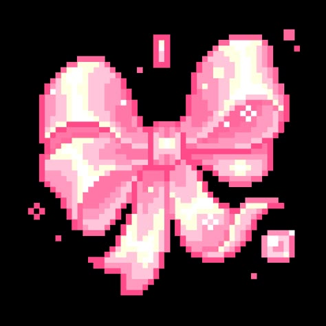 Bow Sticker, Perfect Bow, Pink Bow, Animated Gif, We Heart It, Cross Stitch, Lost, Pattern, Pink