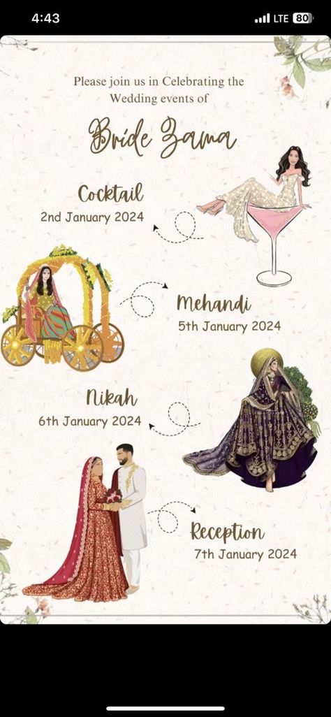 Indian Save The Date Ideas, Save The Date Ideas For Weddings Indian, Save The Date Indian Wedding, Simple Wedding Invitation Card, Bride Fashion Illustration, Wedding Cards Images, Wedding Illustration Card, Wedding Illustrations, Shadi Card