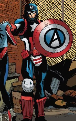 Captain Anarchy, Marvel Images, Spider Man 2, Freedom Fighters, He Is Able, Spider Verse, Iconic Characters, Marvel Universe, Captain America