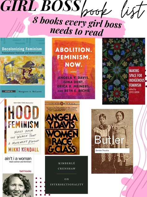 Hood Feminism Book, Bell Hooks Books, Kimberle Crenshaw, Girlboss Book, Hood Feminism, Girl Boss Book, Womens Movement, Bell Hooks, Radical Feminism