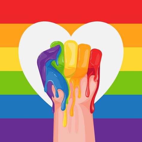 Pride Logo Design, Pride Art Ideas, Pride Logo, Pride Aesthetic, Lgbtq History, Pride Heart, Lgbtq Rights, Lgbtqia Pride, Happy Pride Month