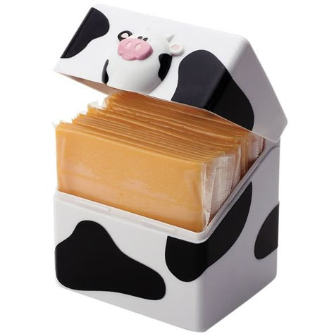 Moo Cheese Singles Pod. Moving Containers, Sliced Cheese, Cheese Slice, Cow Kitchen, Moo Cow, Cow Cheese, Fridge Storage, Moo Moo, Cool Kitchen Gadgets