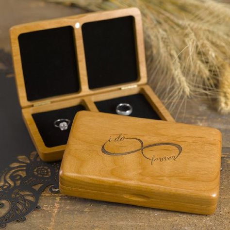 Wood Ring Box Wedding, Ring Box Wedding Rustic, Wooden Ring Box Wedding, Ring Bearer Boy, Wedding Ring Bearer Boxes, Wooden Rings Engagement, Wooden Wedding Ring, Wood Ring Box, Ring Bearer Box