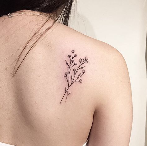 Angels Breath Flowers Tattoo, Baby Breath Flower Tattoo, Rose Baby’s Breath Tattoo, Just Breathe With Flower Tattoo, Aesthetic Wallpaper Babybreath, Baby’s Breath Drawing, Baby Breath Tattoo, R Tattoo, Lotus Flower Tattoo