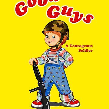 "Good Guys - Soldier - Child's Play - Chucky" Spiral Notebook for Sale by RG-Love | Redbubble Good Guys Chucky, Chucky Horror Movie, Childs Play Chucky, Horror Movies Funny, Nba Basketball Art, Chucky Doll, Ipad Snap, Childs Play, Horror Movie Art