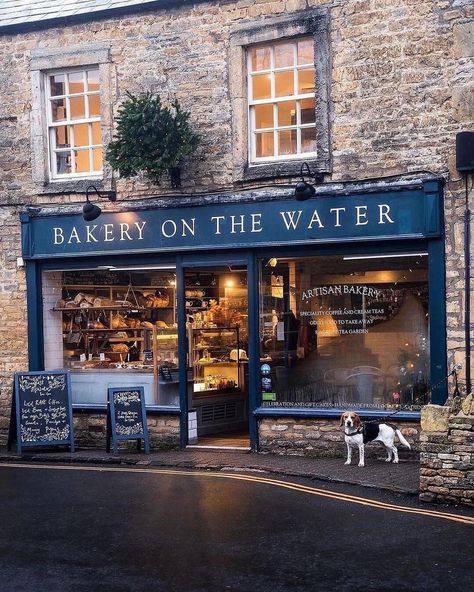 Bourton On The Water, Build Inspiration, Cafe Bistro, Cream Tea, Shop Fronts, Foggy Morning, The Cotswolds, Photo Series, English Countryside