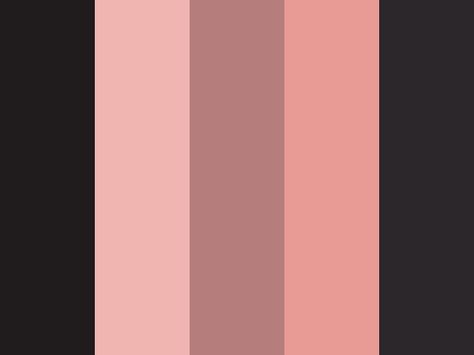 Dust Color Palette, Light Pink Rose, Paint Chips, Colour Palettes, Colour Schemes, Rose Color, Black Rose, Dusty Rose, Dusty Pink