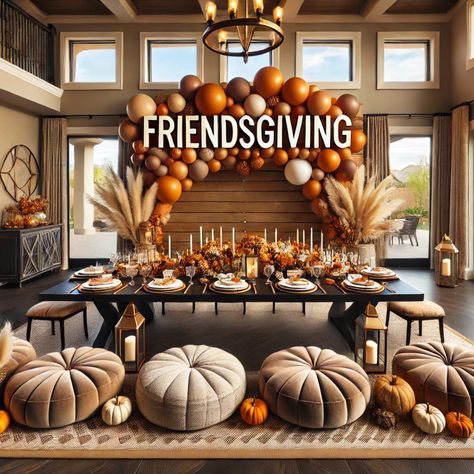 Gather, give thanks, and celebrate in style! 🍂✨ Our Friendsgiving design is all about cozy fall vibes, stunning decor, and creating unforgettable memories with your favorite people. From autumnal hues to elegant tablescapes, we’ve curated the perfect setting for a Thanksgiving dinner that feels like home. Ready to host a Friendsgiving to remember? Let Bach Strategy bring your vision to life!

🌟 Book your Friendsgiving decor now! www.bachstrat.com

#Friendsgiving #Thanksgiving #HolidayParty Thanksgiving Tent Decor, Thanksgiving Party Ideas Decoration, Thanksgiving Theme Party, Glam Thanksgiving, Friendsgiving Aesthetic, Friendsgiving Decor, Elegant Tablescapes, Friendsgiving Decorations, Cozy Fall Vibes