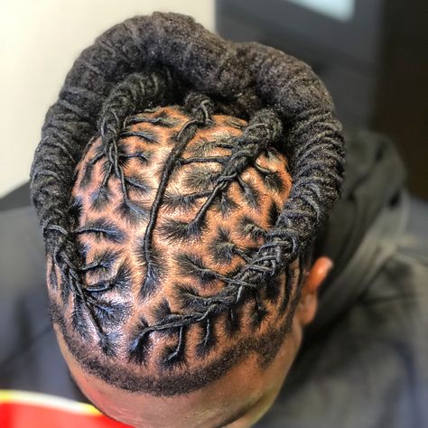 Styled Locs, Loc Gel, Men Dread Styles, Mens Dreadlock Styles, Mens Twists Hairstyles, Dread Hairstyles For Men, Loc Styles For Men, Dread Head, Dread Braids