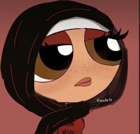 Powerpuff Girl, Profile Pic, Hair, Black