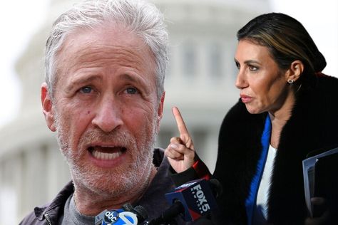 Alina Habba demands Jon Stewart be investigated: "Makes me so angry" Greg Abbott, Jon Stewart, Social Trends, New York Post, American Dream, The Government, Bad News, Looking Back, Government