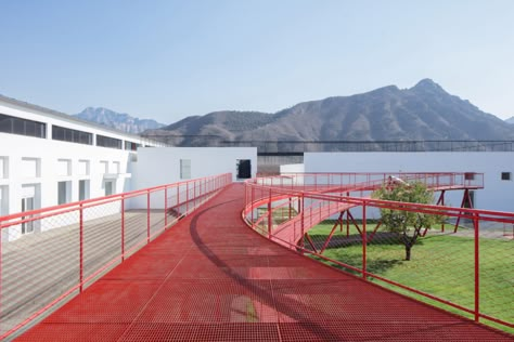 Rural Housing, Mental Health Center, Brick Construction, Load Bearing Wall, Red Platform, Youth Center, Factory Building, Youth Activities, Project Site