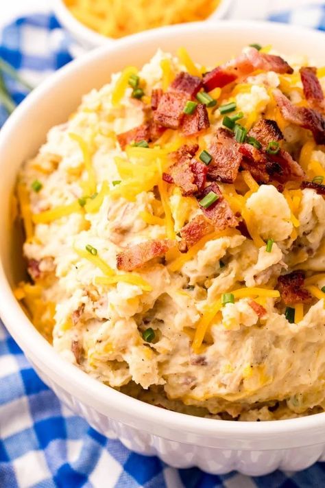 Mashed Potatoes Instant Pot, Potatoes Instant Pot, Instant Pot Mashed Potatoes, Make Ahead Mashed Potatoes, Loaded Mashed Potatoes, Mashed Potato Recipes, Loaded Baked Potatoes, Glazed Carrots, Insta Pot