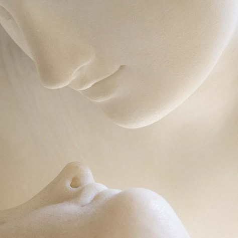 Detail of Antonio Canova’s Psyche Revived by the Kiss of Love (1789). Eros And Psyche, Antonio Canova, Jan Van Eyck, Cupid And Psyche, Marble Sculpture, 판타지 아트, Her Eyes, Sculptures & Statues, Greek Gods