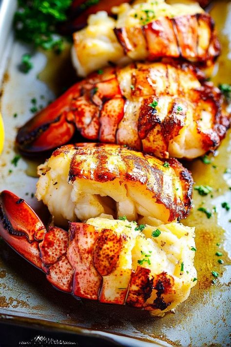 LOBSTER TAIL RECIPE 8 Lobster Tail Meat Recipe, Steam Lobster Tail How To Cook, How To Steam Lobster Tails, How To Cook Lobster Tails On Stove, How To Cook Lobster Tail, Deep Fried Lobster Tail Recipe, Baked Lobster Tail Oven, Lobster Tail Oven, Whole Lobster Recipes