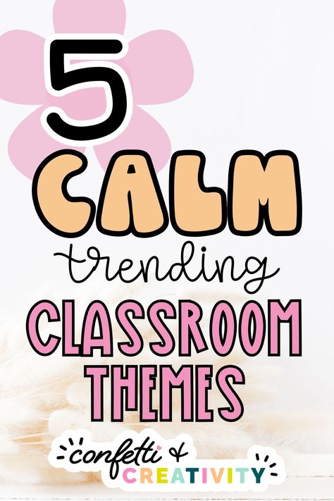 If your classroom decor needs an update, I’ve gathered 5 trending themes for a calm classroom in 2024 any beyond! Easily create a calm classroom space for you and your students with these ideas!   Calm Classroom Theme Ideas // Calm Classroom Decor Class Decoration Theme Ideas, Grade 3 Classroom Themes, Kindergarten Class Theme Ideas, Grade 2 Classroom Themes, Classroom Decoration For Preschool, Classroom Decoration Theme Ideas, Decorate Classroom Ideas, 2nd Grade Themes Classroom, Theme For Classroom Decorating