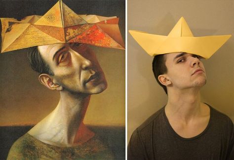 These People Recreated 50 Famous Artworks And Some Might Be Better Than The Originals Famous Paintings Reimagined, Famous Artworks Recreated, Recreating Famous Artworks, Art Appropriation Paintings, Recreating Famous Paintings, Appropriation Art Artworks, Recreate Artwork, Art Appropriation Ideas, Art To Recreate